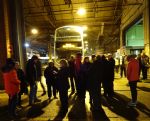 First Bus drivers strike support protest at Queens Road depot